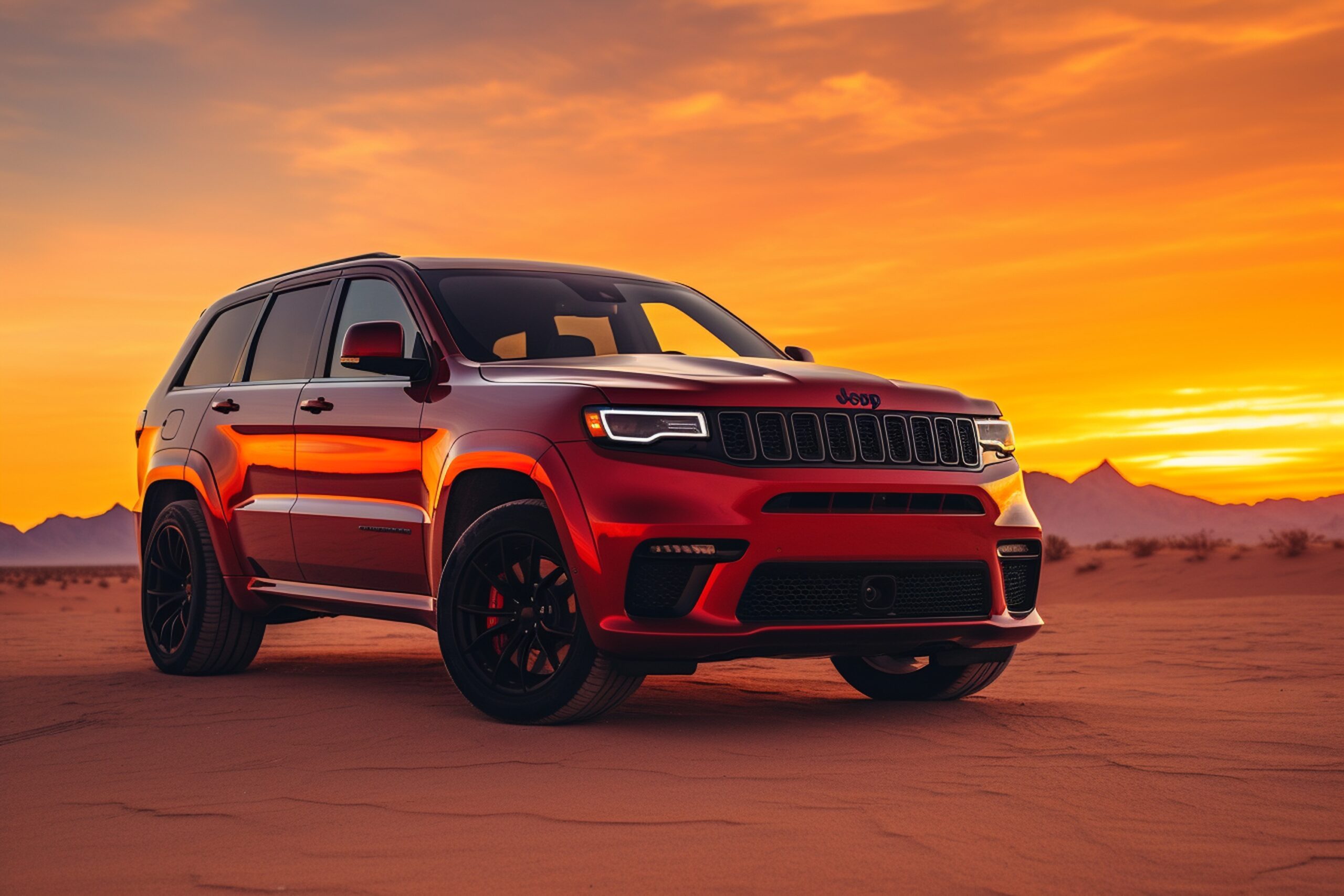 Los Angeles, California; June 20, 2023 Jeep grand cherokee